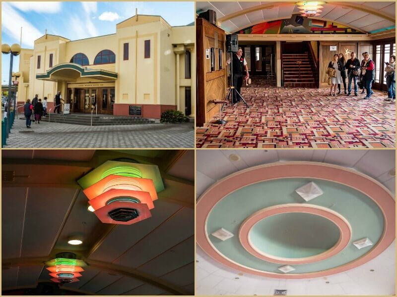 Inside the Napier Municipal Theatre in New Zealand