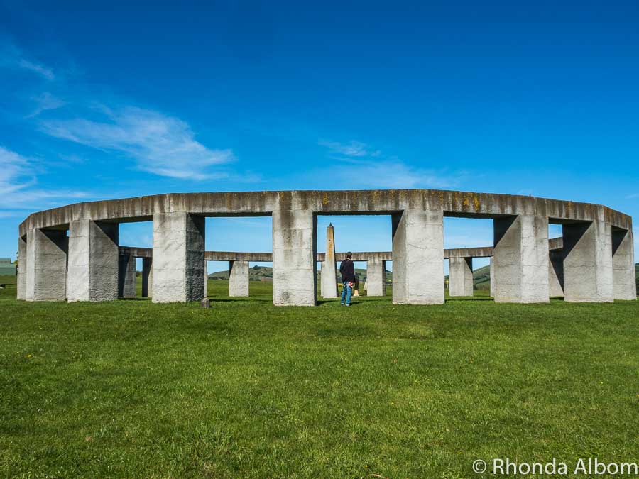 Stonehenge Aotearoa, a stone circle in New Zealand