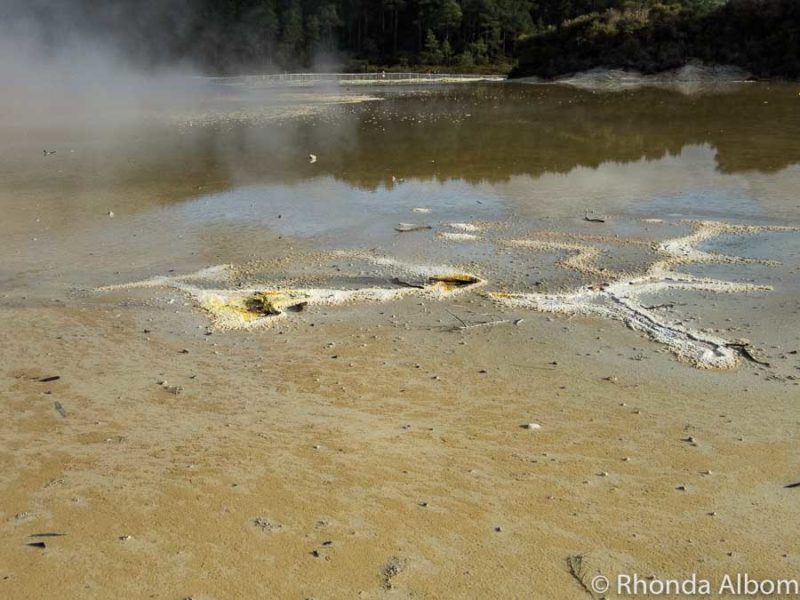 Artist's Palette in Rotorua New Zealand