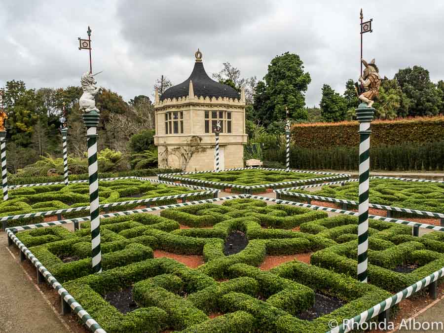 Tudor Garden, Hamilton Gardens, Hamilton New Zealand