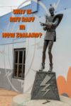 Visiting Riff Raff Square (Rocky Horror Picture Show) is one of the key things to do in Hamilton New Zealand