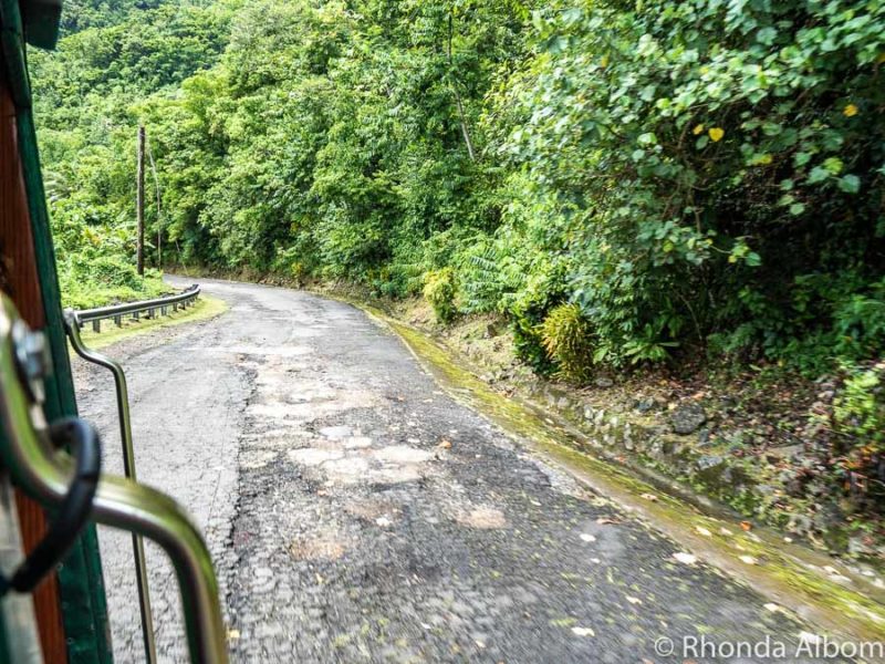 Visiting American Samoa: Home to a Tropical US National Park 9 Road coming down from Afono Pass lookout on American Samoa