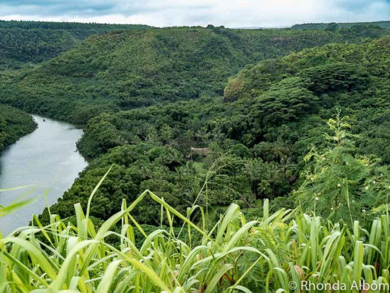 The Wailua Heritage Trail leads to the village used in movie Outbreak. 