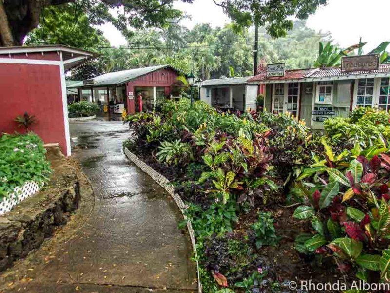 Historic village of Koloa on Kauai, Hawaii