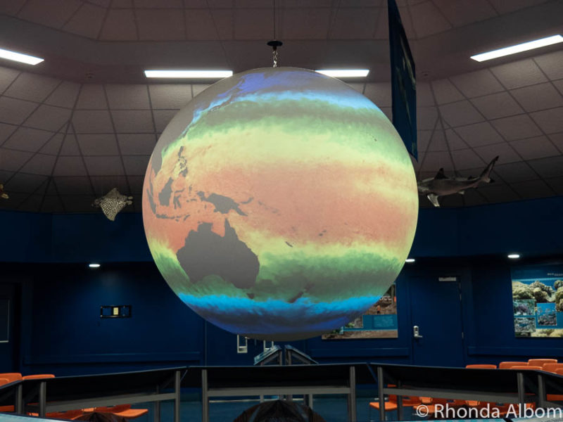 Science on a Sphere at the Ocean Center in Pago Pago American Samoa