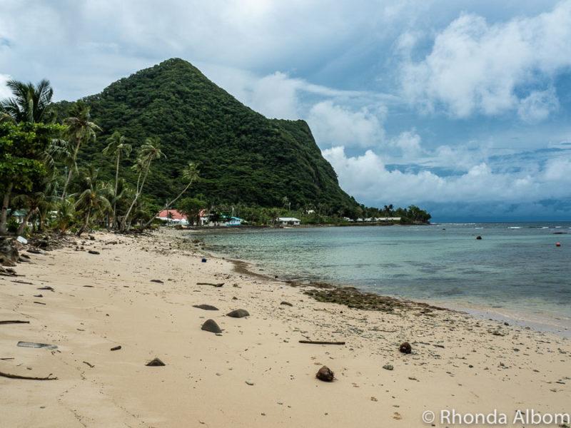 Vatia is a beach front village inside the National Park of American Samoa