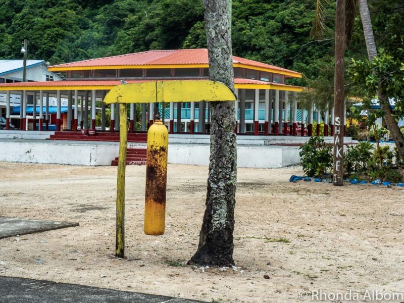 The bell rungThe bell rung in Viata to start and end Sa in American Samoa. to start and end Sa in American Samoa. 