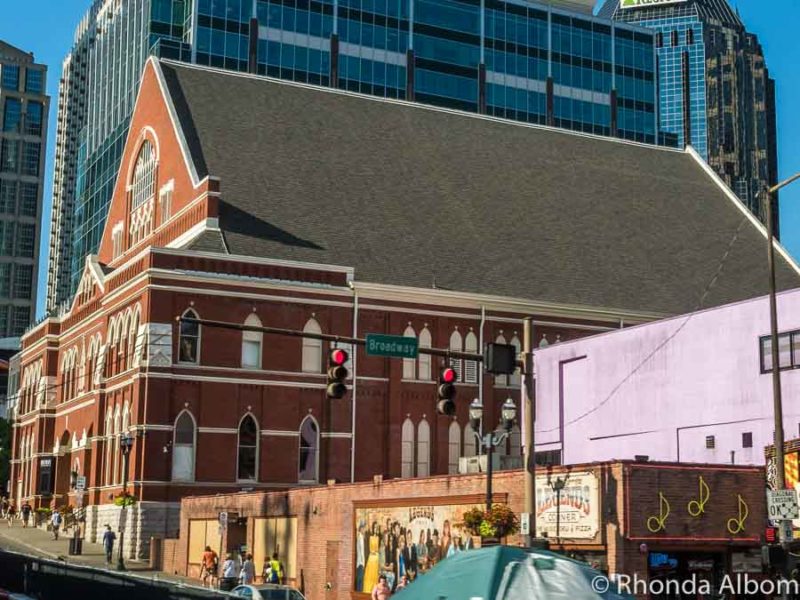 One Day in Nashville: Our Unforgettable Music City Adventure 8 Ryman auditorium in Nashville Tennessee