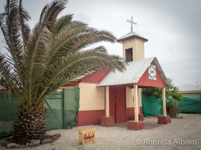 Getting to Isla Damas - Seeing Penguins in Chile 15 The church in Punta de Choros, Chile