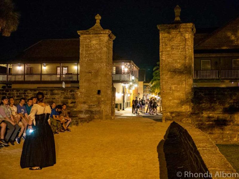 Haunted St Augustine: Ghosts in America’s Oldest City 3 The ghost of Elizabeth often stands at the city gate to St Augustine Florida