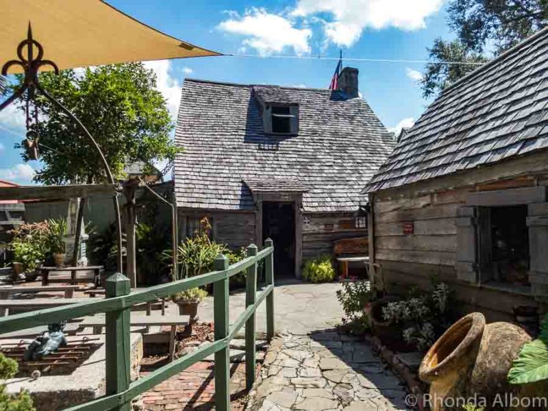 Oldest wooden school in the USA in St Augustine Florida