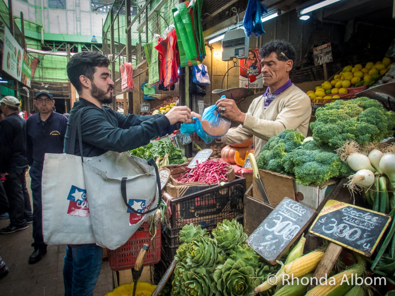 Chilean Cuisine Cooking Class: Culture Through Food 2 Mercado Cardonal, the fresh market in Valparasio.