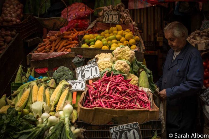 Chilean Cuisine Cooking Class: Culture Through Food 3 Fresh produce at the market in Valparaiso. Photo copyright Sarah Albom