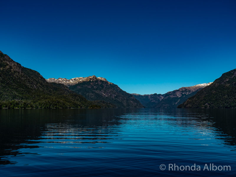Cruce Andino Review: Andean Crossing from Bariloche to Puerto Varas 2 Blest arm of Nahuel Huapi Lake in Argentina on Cruce Andino