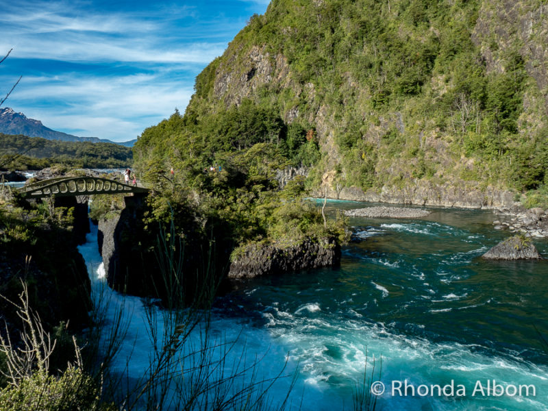 Cruce Andino Review: Andean Crossing from Bariloche to Puerto Varas 16 Petrohue Falls in Chile on Cruce Andino