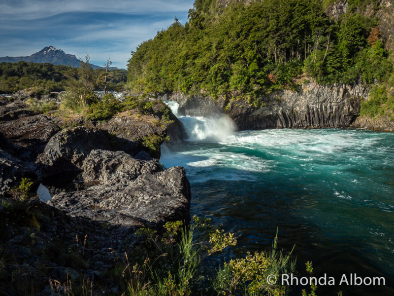 Cruce Andino Review: Andean Crossing from Bariloche to Puerto Varas 17 Petrohue Falls in Chile on Cruce Andino