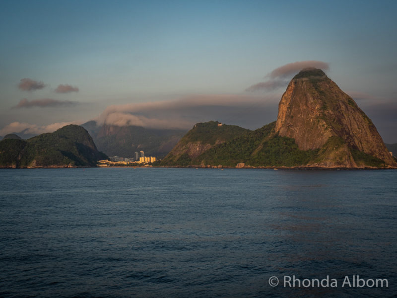 Must-See Rio de Janeiro Landmarks: Safely Explore the Best of Rio 4 View of Sugarloaf mountain as we sailed into Rio de Janeiro Brazil