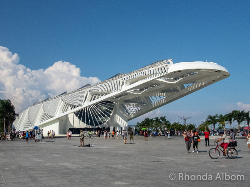Must-See Rio de Janeiro Landmarks: Safely Explore the Best of Rio 15 Museum of Tomorrow at port in Rio de Janeiro Brazil