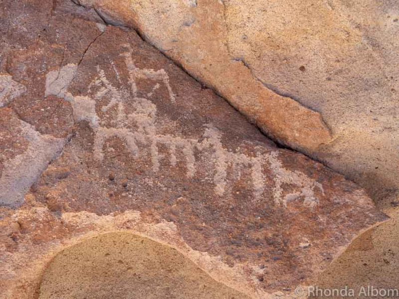 17 Things to Do in San Pedro de Atacama Desert 3 Llama petroglyphs at Hierbas Buenas in the Atacama Desert in Chile