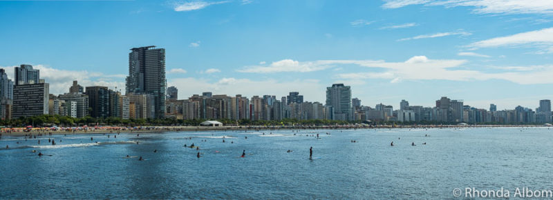 Coast of Santos, Sao Paulo Brazil