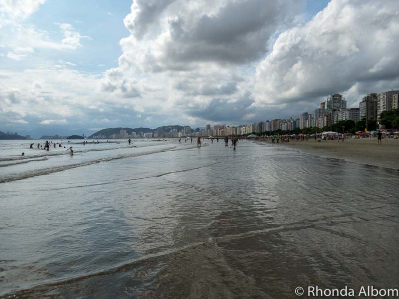 Santos Brazil for Coffee, Beaches and Leaning Buildings 8 Beach in Santos Brazil