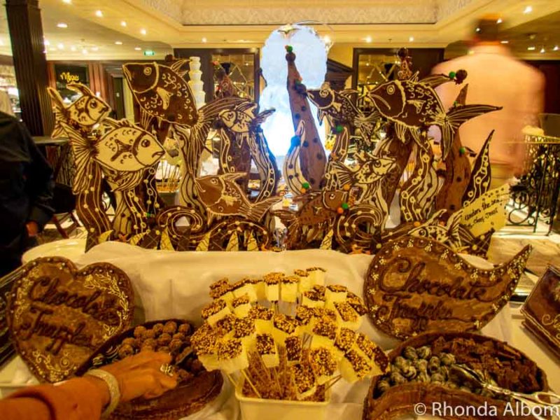 Chocolate buffet on Azamara Pursuit