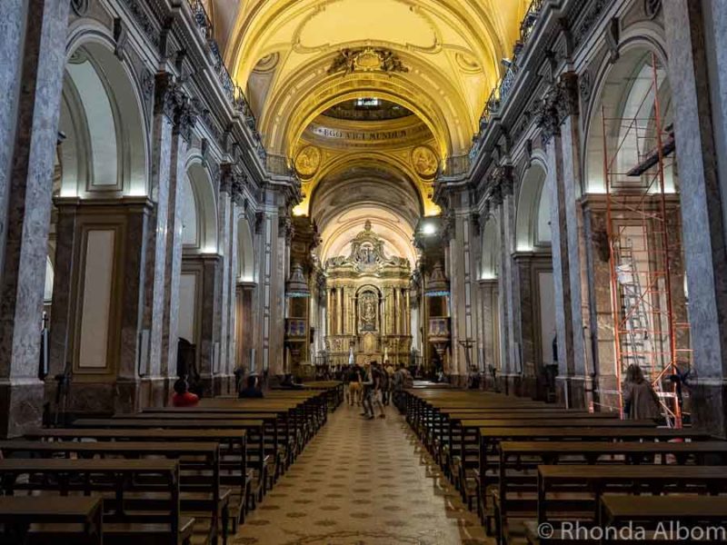 24 Unique Things to Do in Buenos Aires Argentina 11 Metropolitan Cathedral, original home to the current post in Argentina