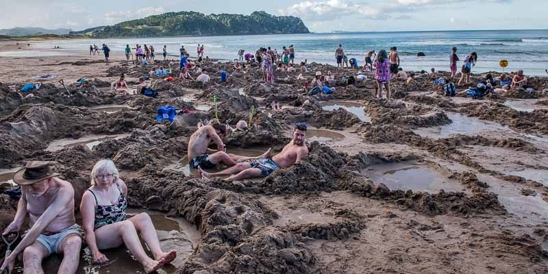 Hot Water Beach, Coromandel Peninsula, New Zealand
