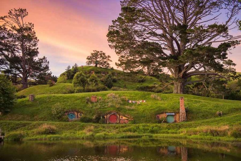 photo credit-Hobbiton Movie Set