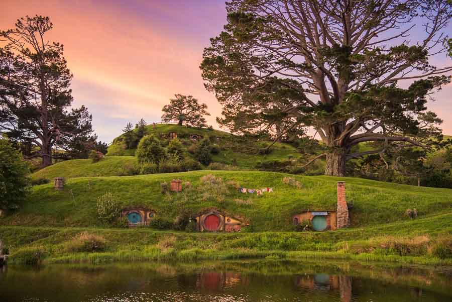 photo credit-Hobbiton Movie Set