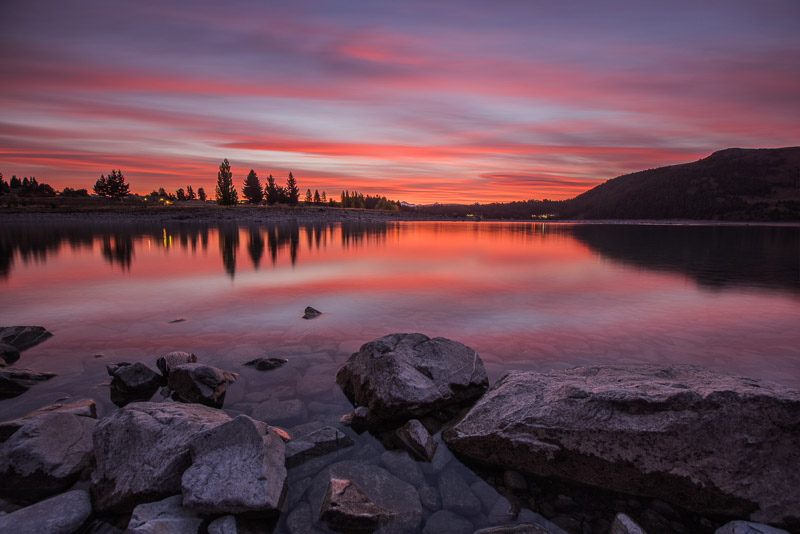 Lake Tekapo at Sunset