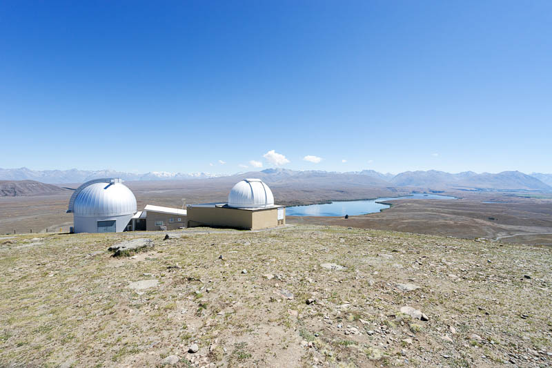 Mt John University Observatory near Lake Tekapo New Zealand