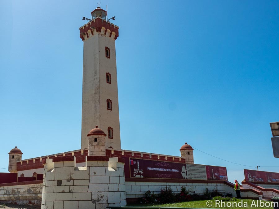 El Faro, the lighthouse, in La Serena Chile