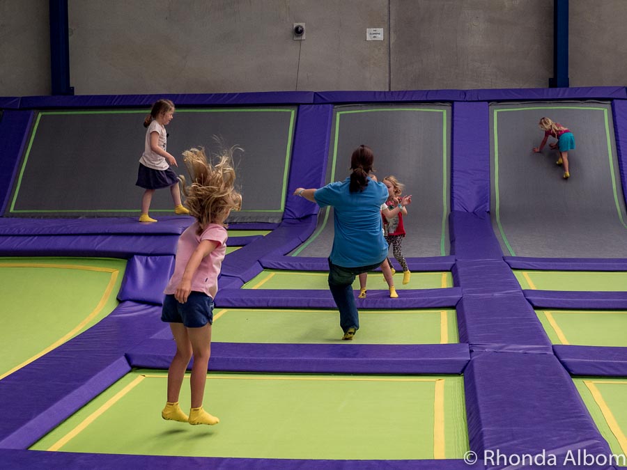 Wellington Indoor Activities - Fun on a Rainy Day in Wellington, NZ 20 Trampoline centre is like an indoor playground, Auckland New Zealand