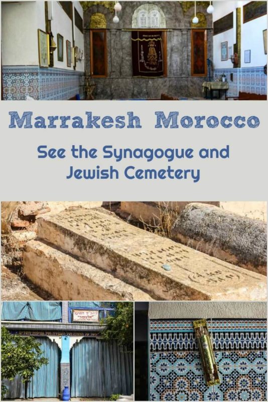 Inside a Synagogue in Marrakech and Sacred Jewish Cemetery 18 Marrakech Synagogue and Jewish Cemetery
