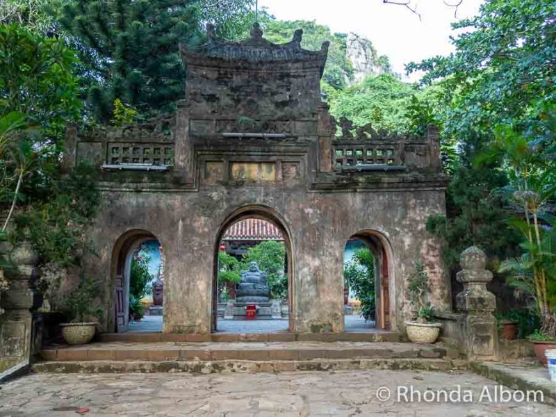 oude poort in Vietnam