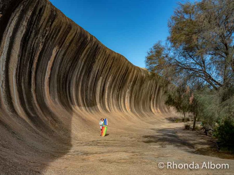 13 Stops on WA's Public Silo Trail: A Unique Outdoor Gallery 13 Wave Rock in Hyden, Western Australia.