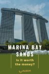 Marina Bay Sands is a stunning Singapore hotel that is architecturally interesting and an engineering wonder