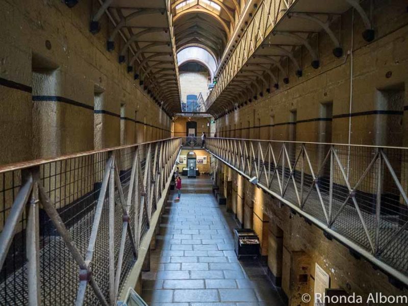 Fun Things to Do in Melbourne for Couples 12 A long hallway with cells on both sides Inside the Old Melbourne Gaol. It's one of the spooky things to do in Melbourne at night.