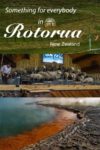 Zorb downhill ball rolling, Agrodome sheep show, and the Champagne Pool at Waiotapu in Rotorua New Zealand