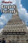 Temple of Dawn in Bangkok Thailand
