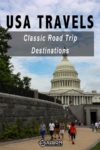 A view of the USA capitol building