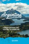 View of Lago Nahuel Huapi from the top of Cerro Campanario near Bariloche Argentina