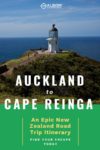 View of Cape Reinga lighthouse in Northland on the North Island of New Zealand