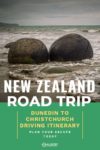 Moeraki boulders on the beach of the South Island New Zealand