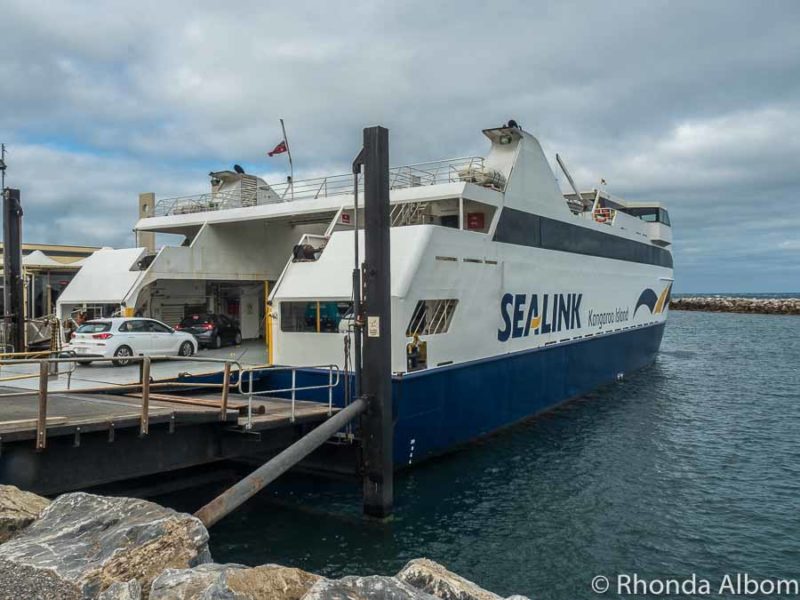 Things to Do in Kangaroo Island 28 Sealink ferry to Kangaroo Island Australia