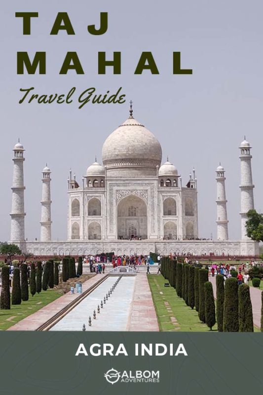 taj mahal travel brochure