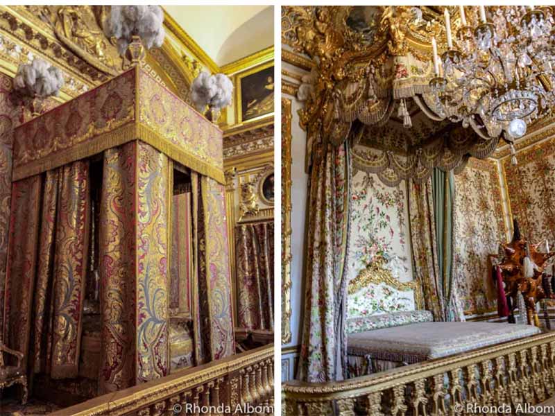 King and queens bed chambers