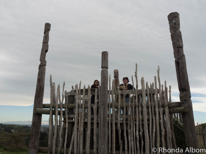 Things to Do in Hawkes Bay NZ: Wine Trails, Culture, Art Deco, and More 7 Girls at the top of Otatara Pa in Hawkes Bay, New Zealand