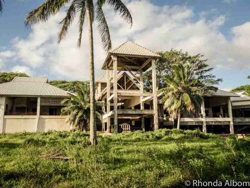 Sheraton Hotel Derelict, Rarotonga, Cook Islands